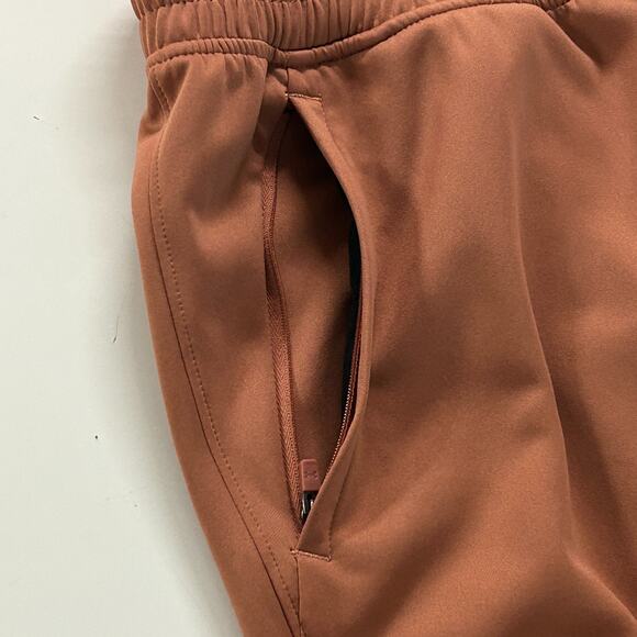 Under Armour Sweat Pants Mens Large Brown Orange Mineral Clay Recovery Warm-Up - Picture 9 of 11